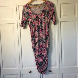 Motherhood maternity floral dress. Worn once. Smoke free home